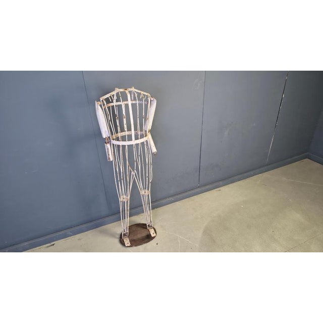 1930s Vintage Metal Wire Mannequin, 1930 For Sale - Image 5 of 12