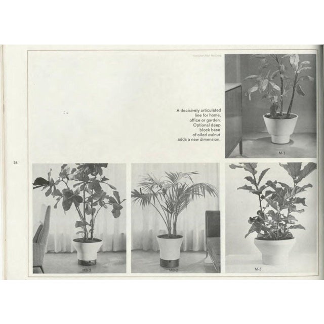1950s 1950s Paul McCobb for Architectural Pottery Model M-1 Planter - Mid Century Ceramic For Sale - Image 5 of 11