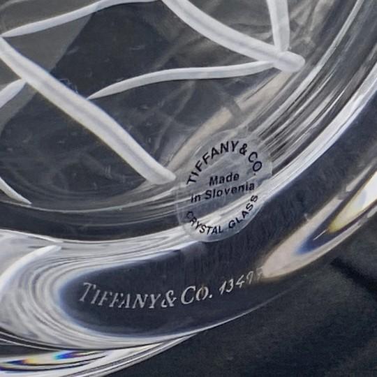 Tiffany & Co. "Wheat Leaf" Baluster Vase 11.5” With Original Box and Label (Cut / Etched Clear Crystal #13497) For Sale - Image 16 of 18