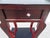 Vintage Chinese Asian Red & Black Lacquer W Gold Trim Side Table, Altar Table For Sale - Image 16 of 16