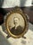 Antique Colorful Enamel Bronze Photo Frame With Black and White Picture of a Gentleman From 19th Century For Sale - Image 9 of 10