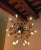 Chandelier "sputnik" in gilded metal dating from the 80s. Superb decorative object in very good condition which will...
