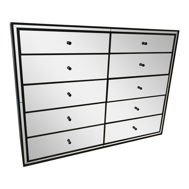 Restoration Hardware Strand 10Drawer Mirrored Dresser Chairish