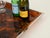 Rectangular Tortoiseshell Effect Acrylic Glass Serving Tray from Dior, Italy, 1970s For Sale - Image 6 of 15