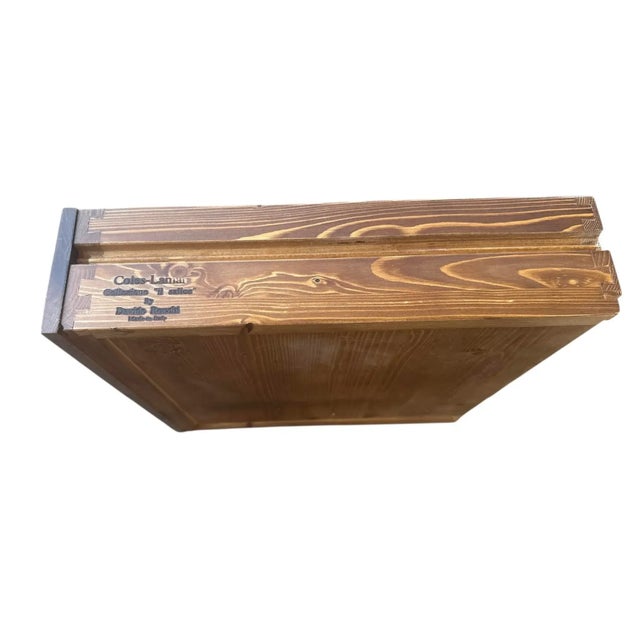 Davide Rocchi Four Door Cherry Wood Breakfront Made in Florence - 85" W X 79" H For Sale - Image 9 of 9