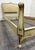 Vintage Twin Size French Provincial Louis XV Style French Bisque Cream Bed For Sale - Image 4 of 15