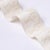 Contemporary SAMPLE - Schumacher Noelia Embroidered Tape In White For Sale - Image 3 of 3