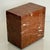 1980s Art Deco Revival cuboid bookend made of Italian Rosso Verona or red marble. No maker’s mark.