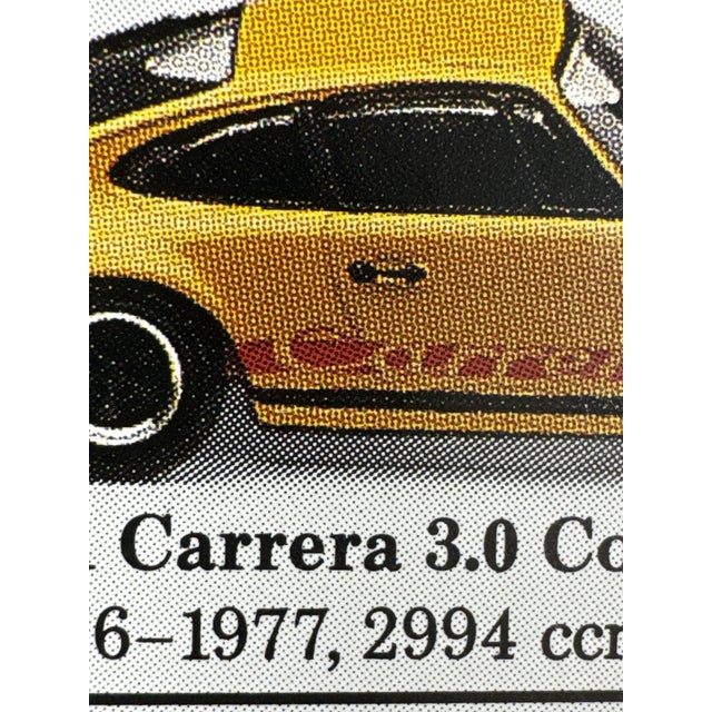 Original Vintage Porsche Poster For Sale - Image 4 of 9