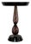 Murano Glass Side Table with Amethyst Stem from Seguso, Italy, 2018 For Sale
