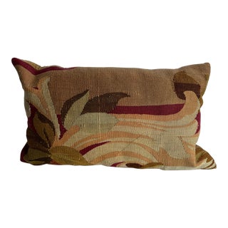 Antique Needlepoint Pillow For Sale