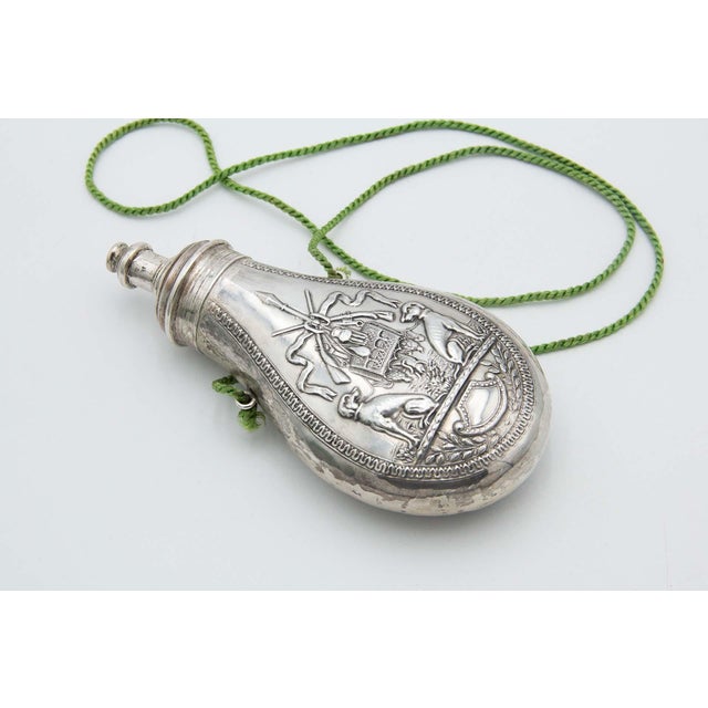 Antique Silver Powder Can, 1800s For Sale - Image 3 of 4