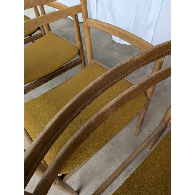 Mid-Century Yugoslav Dining Chair from Stol Kamnik, 1970s, Set of 4 For Sale - Image 15 of 18