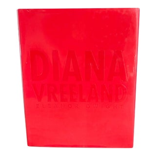 Signed Diana Vreeland by Eleanor Dwight, 1st Edition 2002 Fashion Book For Sale