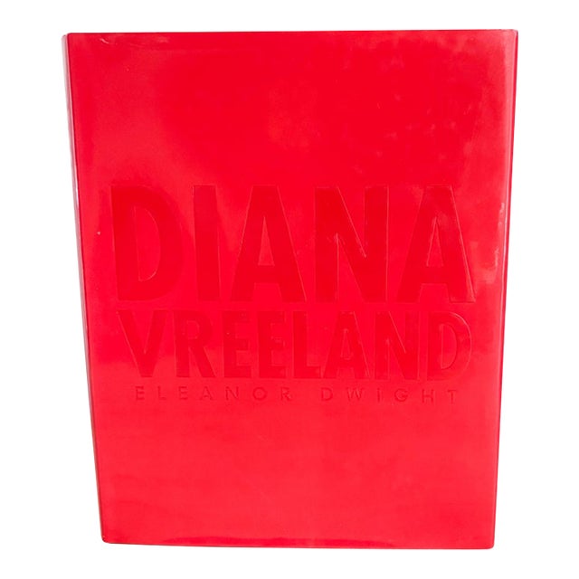 Signed Diana Vreeland by Eleanor Dwight, 1st Edition 2002 Fashion Book For Sale