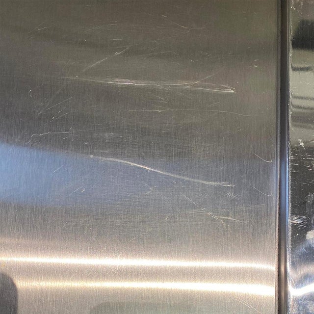 Italian Modern Cart with Bottle Holder in Steel and Black Metal, 1980s For Sale - Image 9 of 18