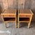 Cane Bedside Tables with Drawer and Enclosed Shelf, Set of 2 For Sale - Image 5 of 9