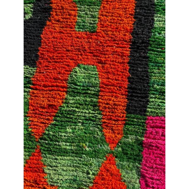 2020s Moroccan Runner Boujad Rug For Sale - Image 5 of 7