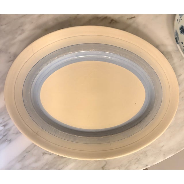 Mid 20th Century Shades of Blue French Country Hanging Plate Curation-Set of 11 For Sale - Image 5 of 16