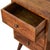 Chestnut Rustic Mixed Chestnut 4-Drawer Bedside Chest For Sale - Image 8 of 8