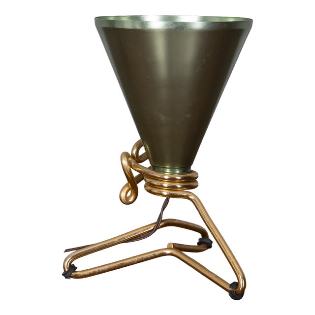 Vintage Table Lamp by Ettore Sottsass for Rinnovel, 1950s For Sale