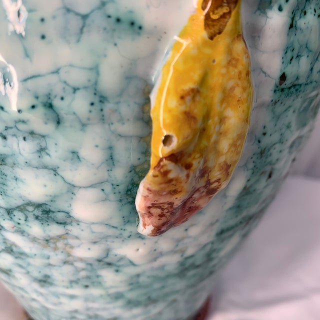 Fratelli Fanciullacci Signed Fratelli Fanciullacci Ceramic Pottery Vase Lamp Body C. 1960s For Sale - Image 4 of 6