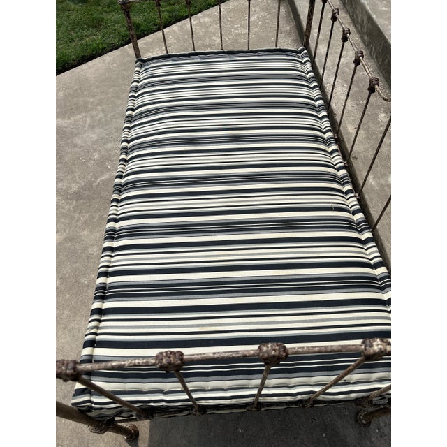 Vintage Iron Daybed Bench Chairish