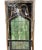 Antique Leaded Slag Glass Window Panel. Victorian style., Wood frame, Good condition with its age and use. Overall Height...