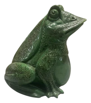 Large Mid-Century Modern Style Italian Ceramic Frog Garden Sculpture