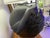 1980s Art Deco Revival, Van Teal Table Lamp, Black Ceramic Glase, Lucite Base. Euc. For Sale - Image 10 of 17