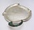 1960s Hammered Silver Tray With Malachite Handle by Los Castillo, Mexican Modernism For Sale - Image 18 of 18