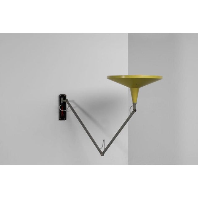 4050 Panama Wall Lamp by Wim Rietveld for Gispen, 1955 For Sale - Image 11 of 18
