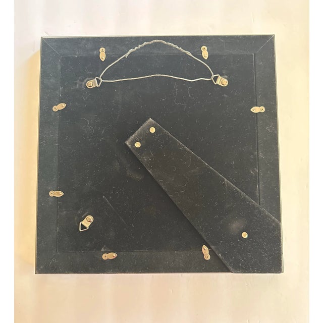 Contemporary Framed Signed Original Watercolor Botanical “Tropical” For Sale - Image 3 of 3