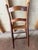 Vintage Early American Shaker Rustic Style High Ladder Back Dinning Chairs , Possibly by Clore For Sale - Image 12 of 17