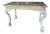 Antique Italian Top Marble Gilt and Patina Wood Center Table For Sale
