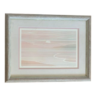 Vintage Framed Postmodern Print Numbered 79/140 "Gilead" by Marcus Uzilevsky For Sale