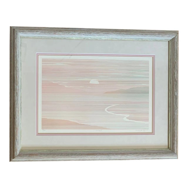 Vintage Framed Postmodern Print Numbered 79/140 "Gilead" by Marcus Uzilevsky For Sale