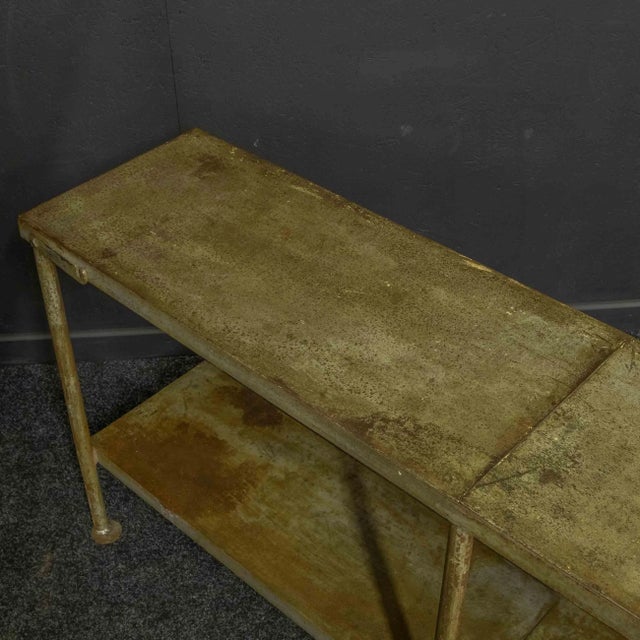 Industrial Greenhouse Table, 1970s For Sale - Image 4 of 13