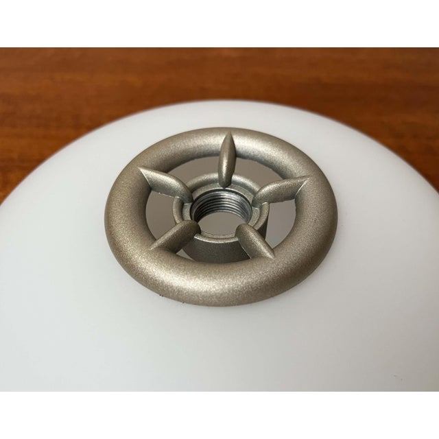 Silver Italian Model Pao T1 Table Lamp in Spare Glass by Matteo Thun for Arteluce, 1990s For Sale - Image 8 of 11