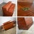 Vintage MCM Art Deco Style Entry Desk or Dry Bar Mahogany by Ima s.a. Bogota, Colombia For Sale - Image 9 of 13