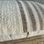 Vintage Turkish Hemp Rug Pillow 15" X 28" With Down Insert For Sale - Image 4 of 7