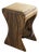 "Utopia" Bar Stool With Walnut and Steel Details, Hand Crafted For Sale