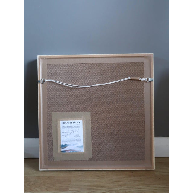 Contemporary 'Summer Song for the Birds Ii' Original Modernist Abstract Acrylic Painting by British Artist Frances Daws, Framed For Sale - Image 11 of 11