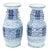 Chinese Blue and White Porcelain Baluster Vases, 2 For Sale