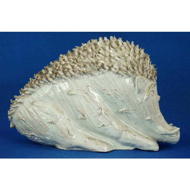 1960s 20th Century Majolicated Ceramic Wild Boar Cub by Emilia Palomba, Italy For Sale - Image 5 of 18