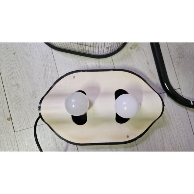 1980s Adjustable Dark Blue Noce Table Lamps by Achille Castiglioni for Flos, 1980s For Sale - Image 5 of 18