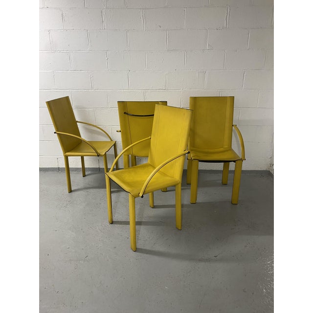 Vintage Coral Chairs by Matteo Grassi, 1970s, Set of 6 For Sale - Image 14 of 14