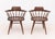 Mid-Century Modern George Nakashima Walnut Captain's Armchairs, Pair For Sale - Image 3 of 10