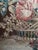 Textile Pair of Framed French Embrodery Floral Tapestries For Sale - Image 7 of 14