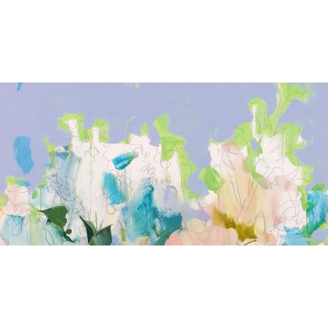 Early 21st Century Vanguard 18 by Alpay Efe | Oil on canvas Painting of flowers in a glass vase For Sale - Image 5 of 5